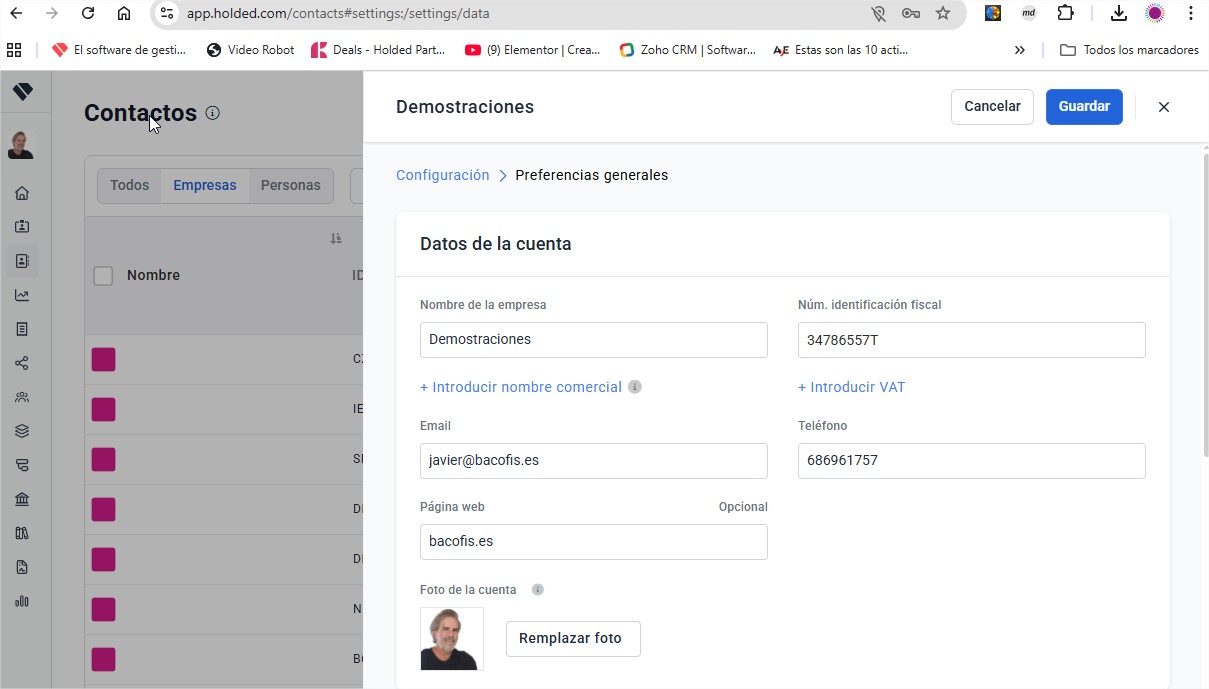 Holded: cómo realizar la configuración inicial de la cuenta para evitar errores futuros